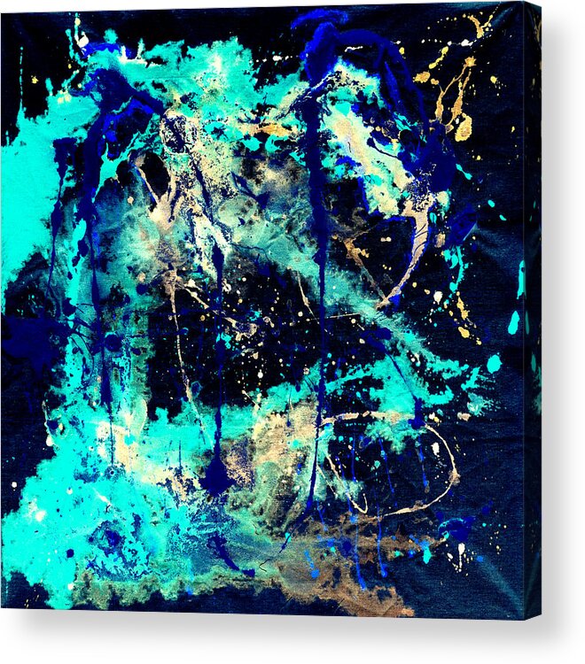 The Creation Acrylic Print featuring the painting In the Beginning 2 by Giorgio Tuscani