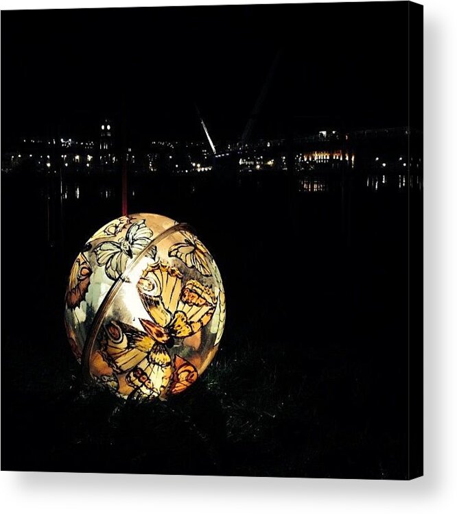 Fire Acrylic Print featuring the photograph Inferno @ Derry/londonderry #carnival by Neil Gray