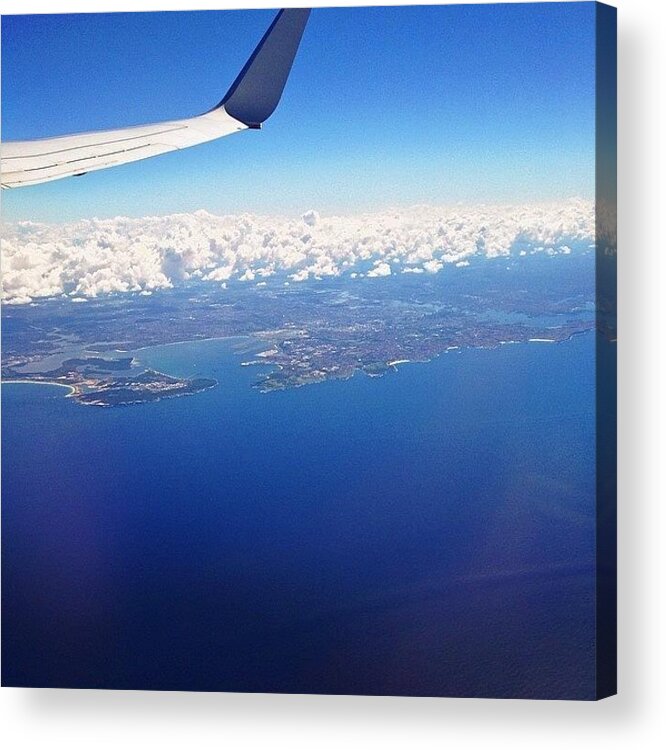 Jetlike Acrylic Print featuring the photograph #jetlike Views Of Botany Bay, Sydney by Robert Puttman