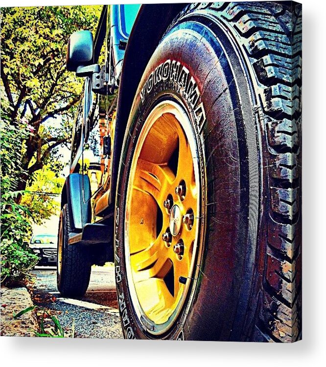 Jeep Acrylic Print featuring the photograph Keep Her Clean 06 Was A Great Year by Dan Diamond