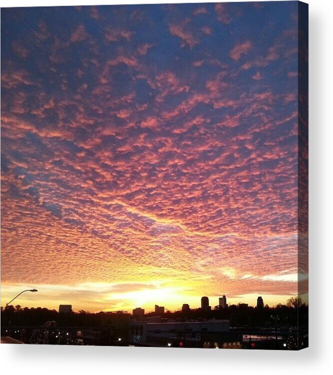 Beautiful Acrylic Print featuring the photograph Last Sunrise Of 2012 by Clay Pritchard