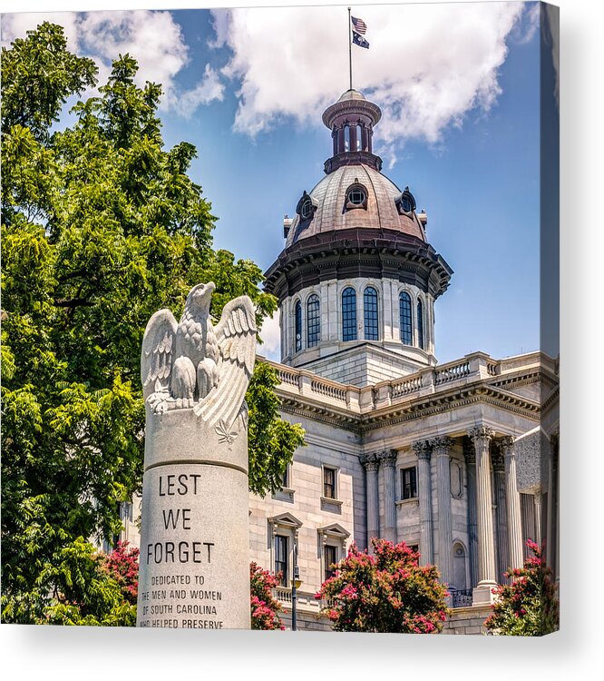 Police Acrylic Print featuring the photograph Law Enforcement Memorial by Traveler's Pics