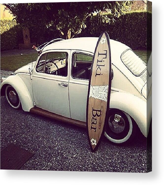 Car Acrylic Print featuring the photograph Love This A Lot! #vw #bug #inspiration by Joshua Morrissey