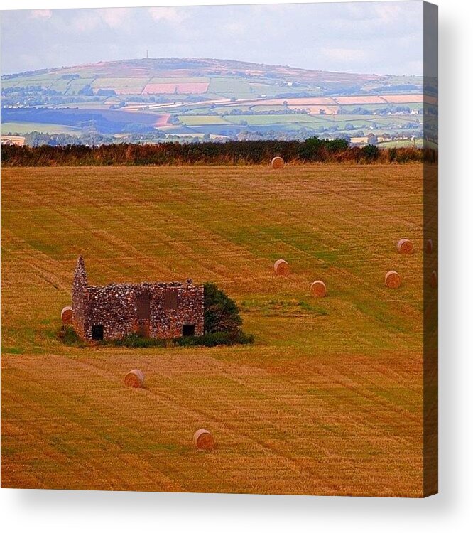 Instanaturelover Acrylic Print featuring the photograph Lovely To Revisit A Site. I Took A by Neil Andrews