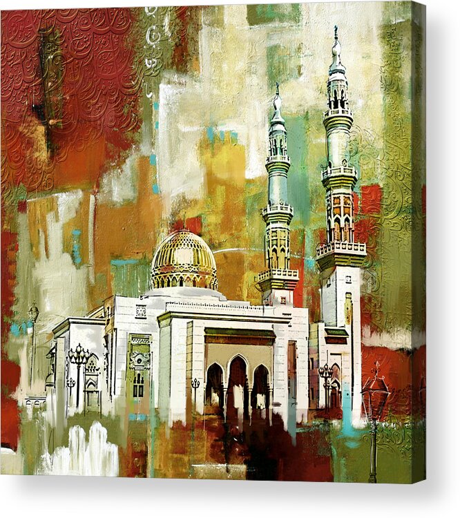 Masjid Zahra Acrylic Print By Corporate Art Task Force Arabic calligraphy design for sumayah name meaning: fine art america
