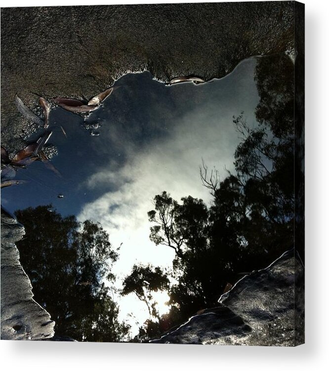 Art Acrylic Print featuring the photograph Mirrored Sky by Nic Westaway