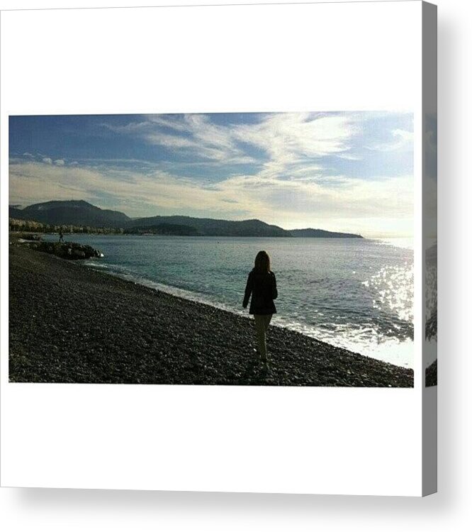 Hkig Acrylic Print featuring the photograph Miss The Mediterranean Sunshine :( by Ho Yee Yiu