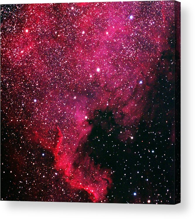 North American Nebula Acrylic Print featuring the photograph North American Nebula by Alan Vance Ley