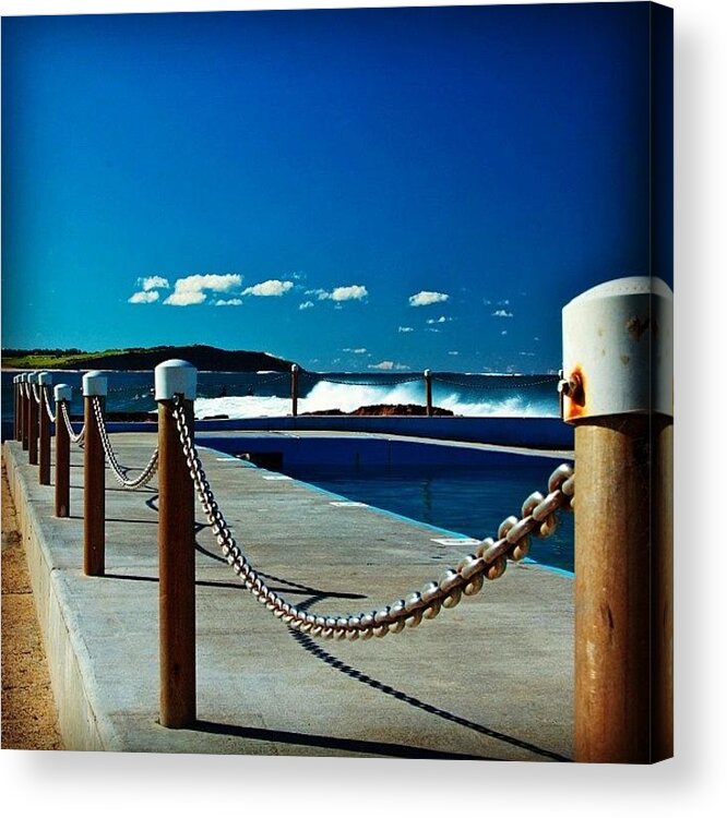 Surf Acrylic Print featuring the photograph #ocean #surf #surfing #lifestyle by Dan Morris