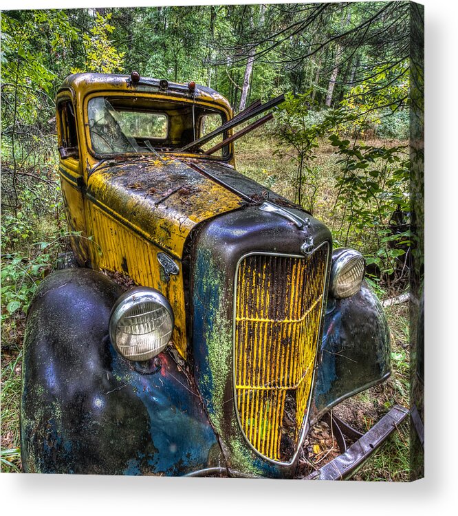 Rare Acrylic Print featuring the photograph Old Ford by Paul Freidlund