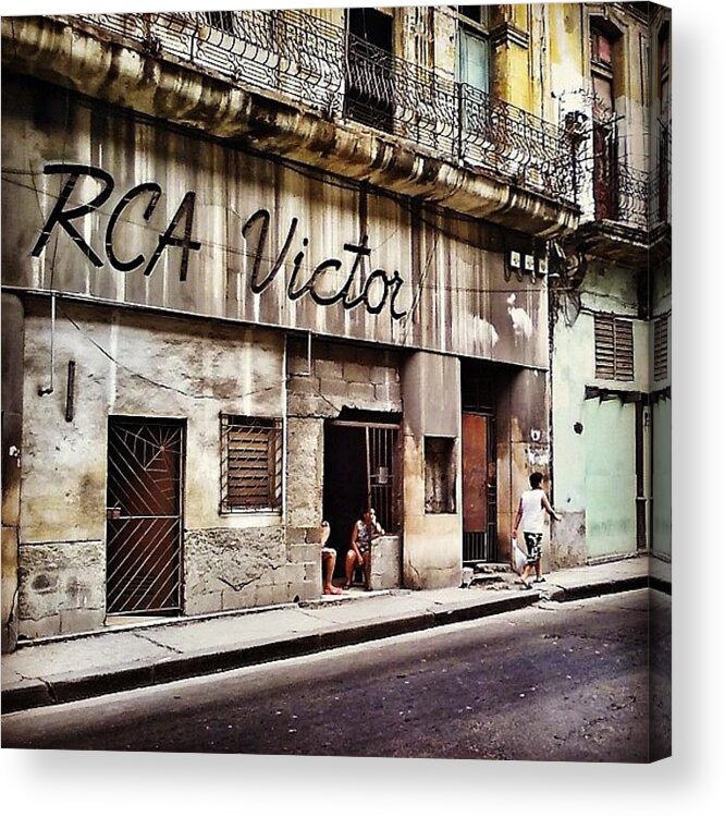 Instaaddict Acrylic Print featuring the photograph Once Upon A Time ... Ruins Of (rca by Joel Lopez