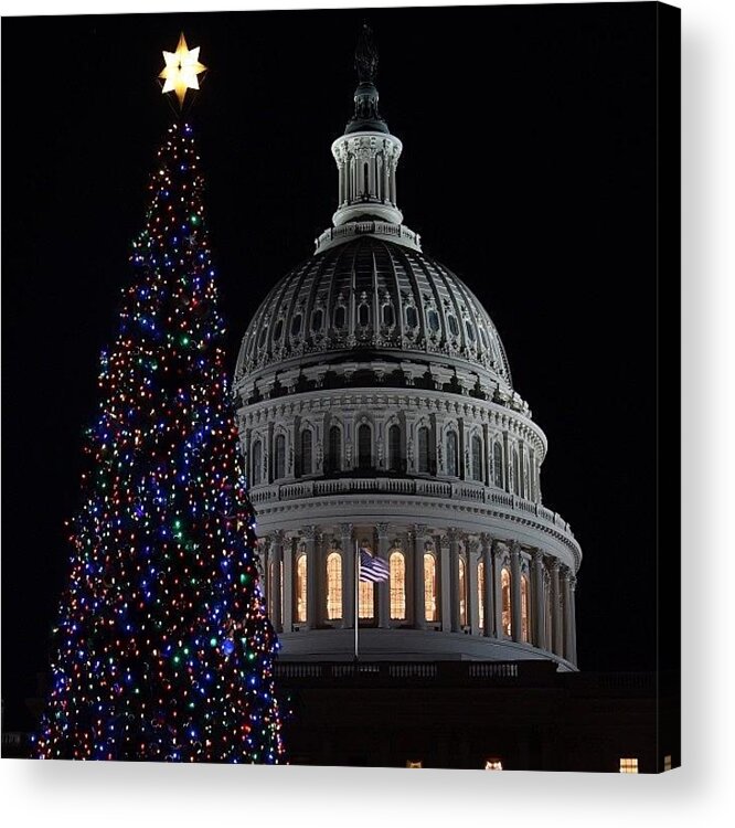Instagram Acrylic Print featuring the photograph One More From A Brisk, Clear Night by Loren Southard