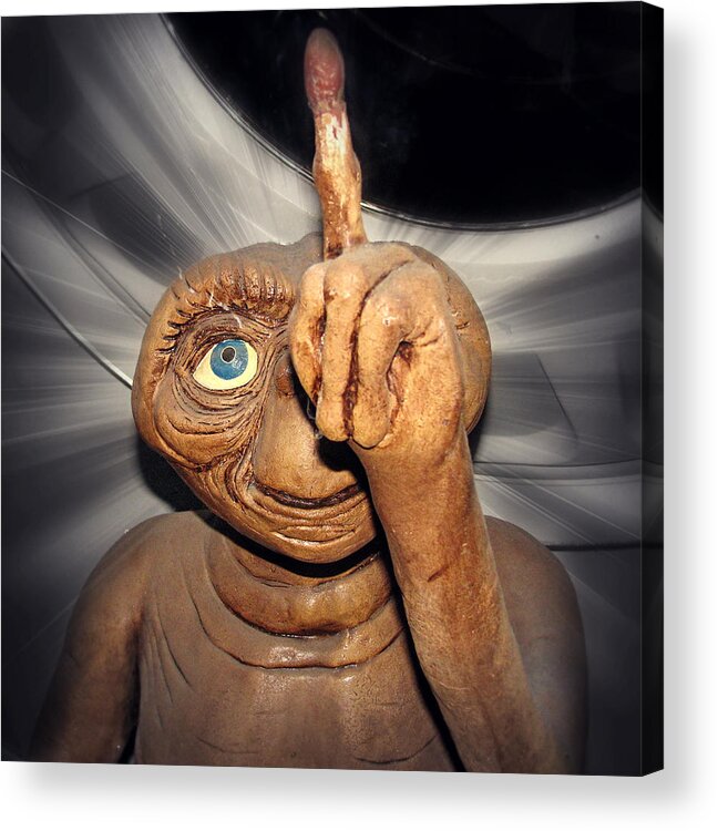 E.t. Acrylic Print featuring the photograph Phoning Home by Melanie Lankford Photography