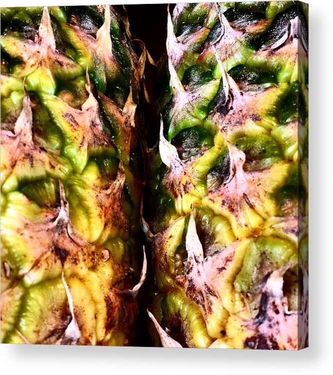 #food #foodporn #yum #instafood #tagsforlikes #yummy #amazing #instagood #photooftheday #sweet #dinner #lunch #breakfast #fresh #tasty #foodie #delish #delicious #eating #foodpic #foodpics #eat #hungry #foodgasm #foods Acrylic Print featuring the photograph Pineapples by Jason Roust