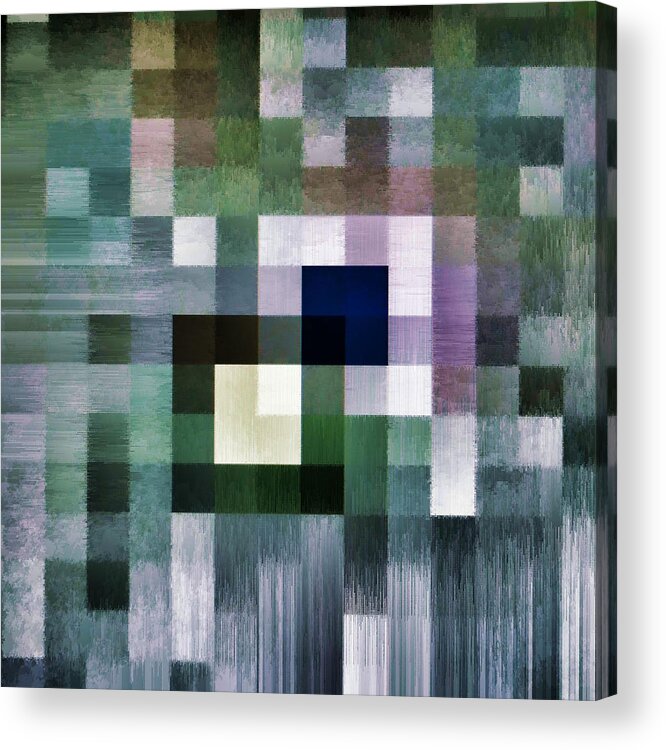 Abstract Acrylic Print featuring the photograph Out Of Square...two by Tom Druin