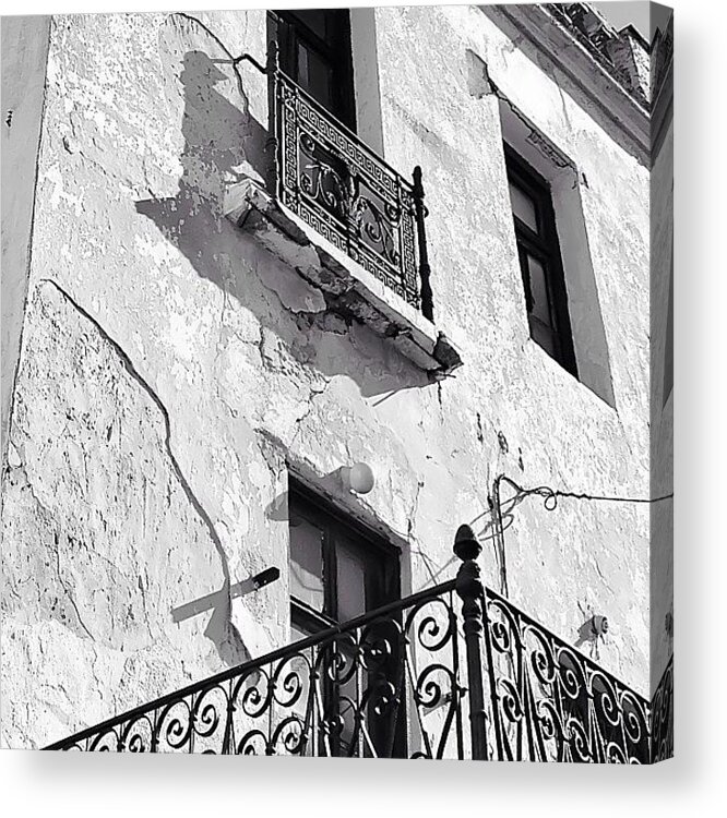  Acrylic Print featuring the photograph Renovation Needed by Ilias Lyberopoulos