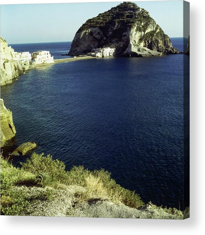 Travel Acrylic Print featuring the photograph Sant'angelo Village On Ischia by Horst P. Horst