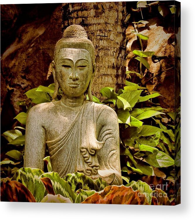 Zen Acrylic Print featuring the photograph Serenity by Peggy Hughes