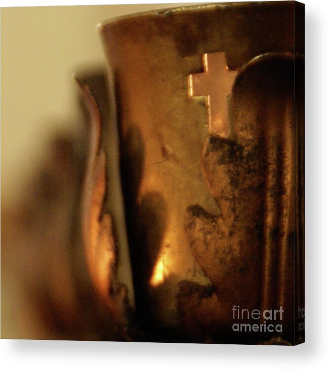 Faith Acrylic Print featuring the photograph Sometimes Unspoken by Linda Shafer