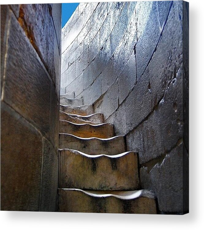 Decorative Acrylic Print featuring the photograph Stairway To... by Carlos Alkmin