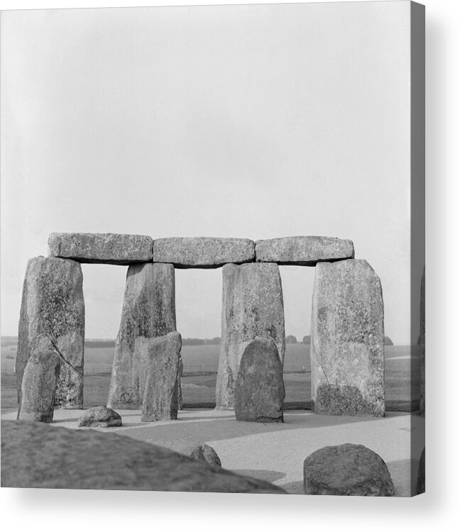 Stone Acrylic Print featuring the photograph Stonehenge by Anonymous