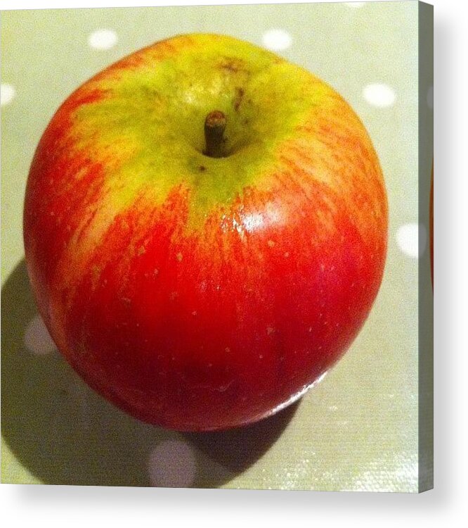 Apple Acrylic Print featuring the photograph Straight From The Garden by Kate Makin