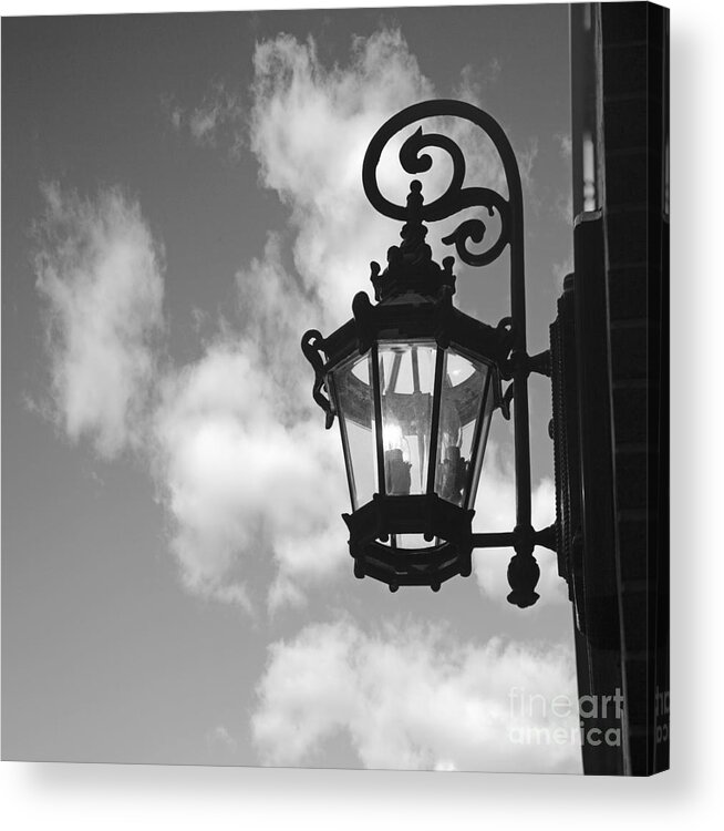 Street Lamp Acrylic Print featuring the photograph Street lamp by Tony Cordoza