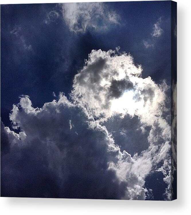 Nature Acrylic Print featuring the photograph Summer Sky by Nic Squirrell