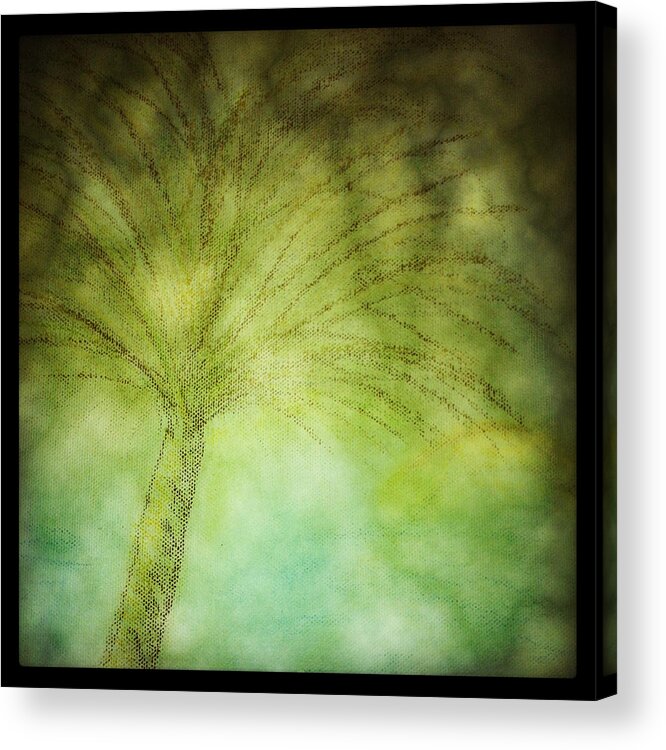 Summer Acrylic Print featuring the painting Summer Thunder by Marian Lonzetta