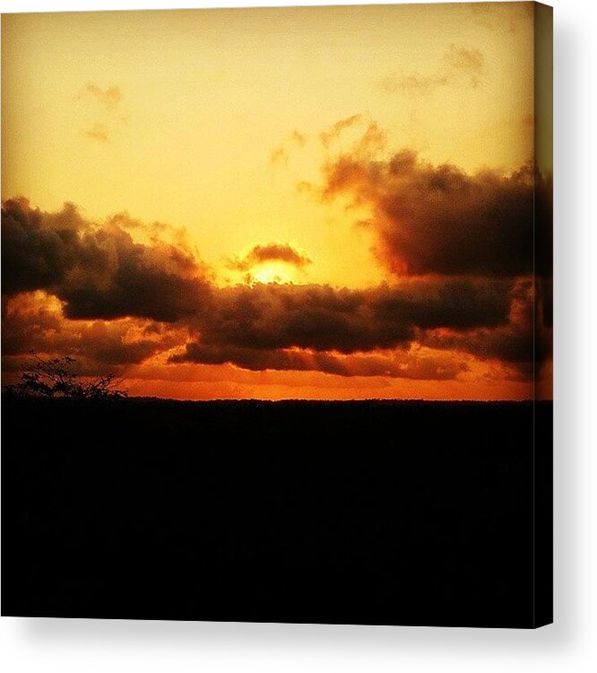 Beautiful Acrylic Print featuring the photograph Sunset Seeker
#sunset #beautiful by Sejahtera Pandia