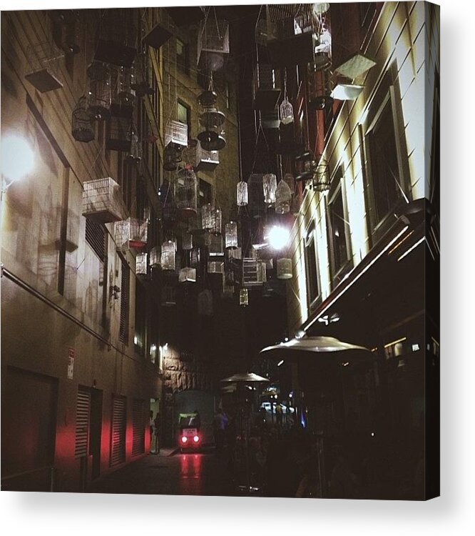  Acrylic Print featuring the photograph Sydney. Bladerunner Style by Pete Maj