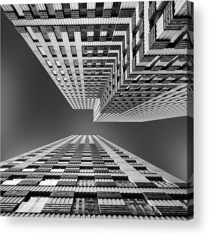 Architecture Acrylic Print featuring the photograph Symphony by Jeroen Van De