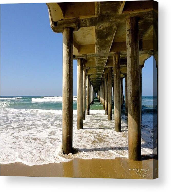  Acrylic Print featuring the photograph Take Me To California by Maury Page