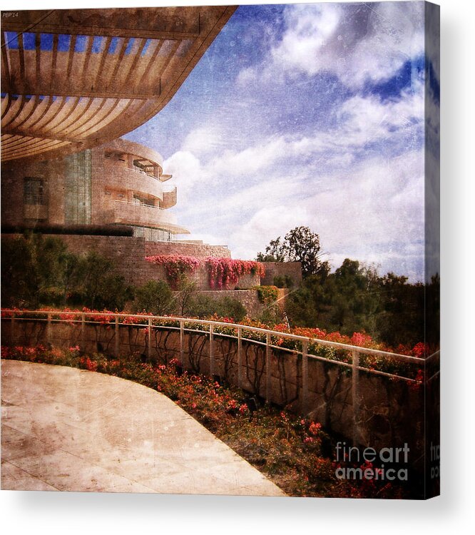 Photography Acrylic Print featuring the photograph Terraced Architecture by Phil Perkins
