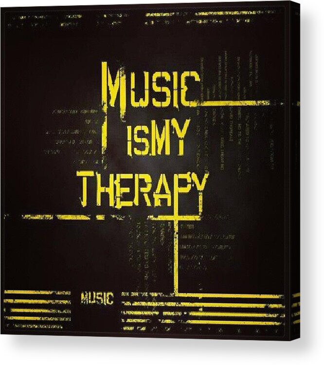 Musicspeakstotheheart Acrylic Print featuring the photograph The Cure For Everything by Tiara Mingo
