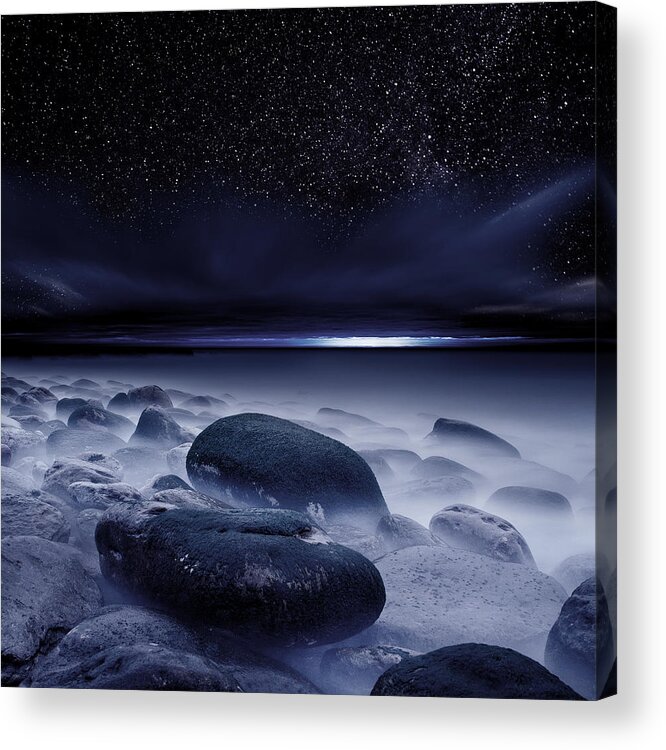 Night Acrylic Print featuring the photograph The Depths of Forever by Jorge Maia