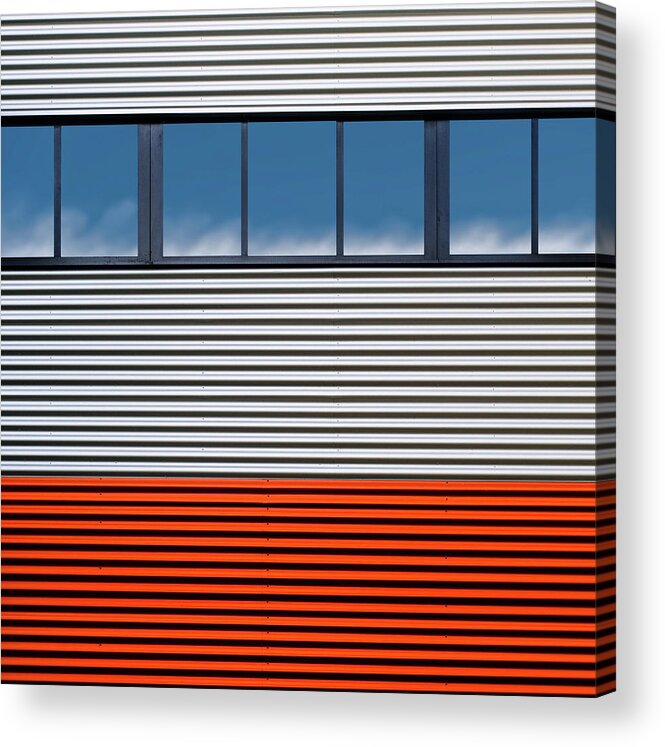 Architecture Acrylic Print featuring the photograph The Dutch House by Luc Vangindertael (lagrange)