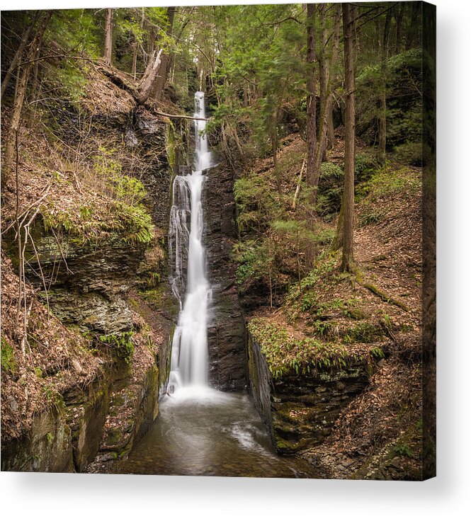 Pennsylvania Acrylic Print featuring the photograph The Thread by Kristopher Schoenleber