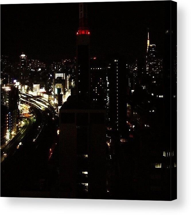  Acrylic Print featuring the photograph Tokyo! Will I See Yu Soon? by Rachit Hirani
