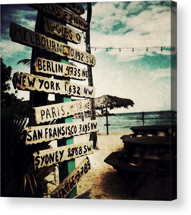 Travel Acrylic Print featuring the photograph Travel by Natasha Marco