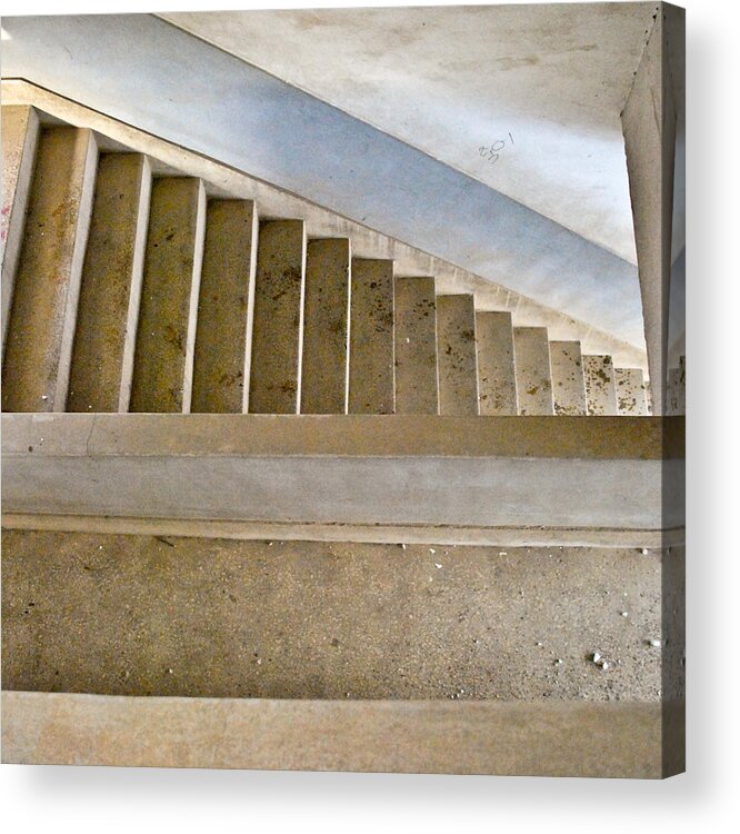 Stairs Acrylic Print featuring the photograph Urban Decay 1 by Rick Saint