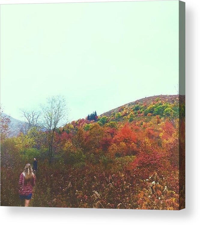 Asheville Acrylic Print featuring the photograph Nature's Grand Finale by Simon Nauert