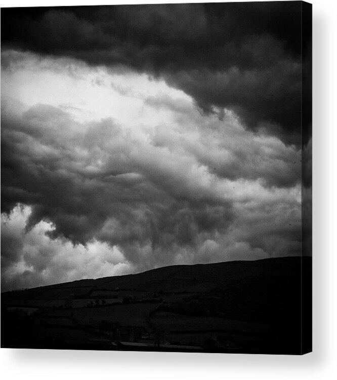 Beautiful Acrylic Print featuring the photograph When The Clouds Come Rolling In by Aleck Cartwright