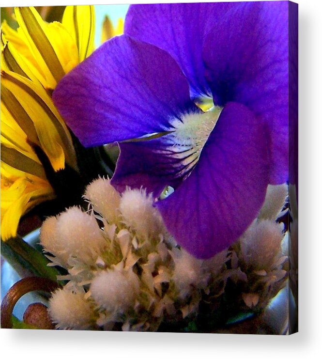 Wildflower Acrylic Print featuring the photograph Wildflower Bouquet by Kathleen Luther