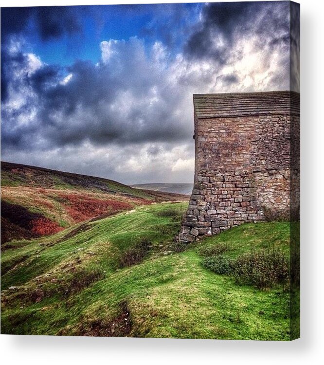 Landscape Acrylic Print featuring the photograph Yorkshire Dales by Jeremy Bomford