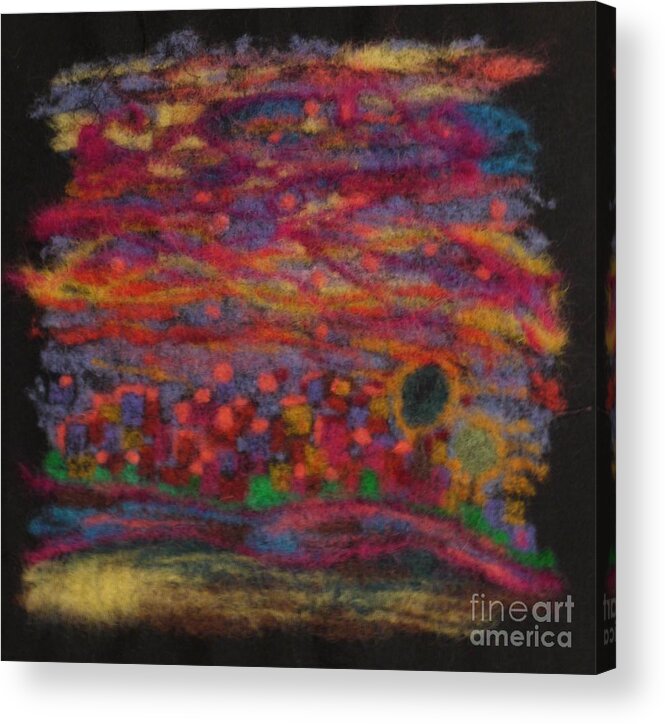 Memories Acrylic Print featuring the painting Recollections #2 by Heather Hennick