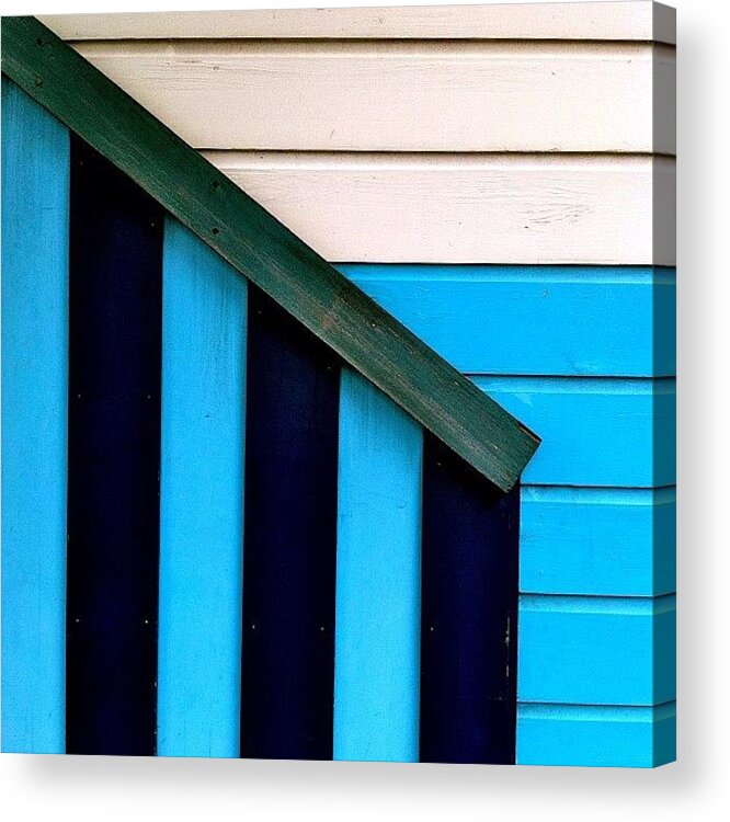 Sanfrancisco Acrylic Print featuring the photograph Wall Stripes by Julie Gebhardt