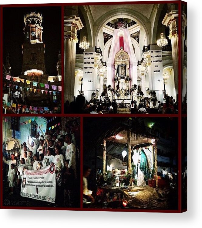121212 Acrylic Print featuring the photograph 12/12/12: Our Lady Of Guadalupe Festival #121212 by Natasha Marco