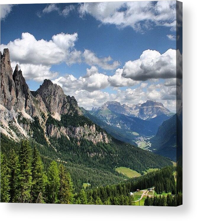 Mountains Acrylic Print featuring the photograph Dolomites #13 by Luisa Azzolini