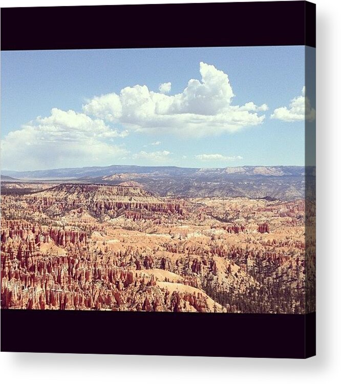  Acrylic Print featuring the photograph Bryce Canyon #2 by Isabel Poulin